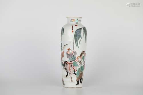 Kangxi Fencai character bottle