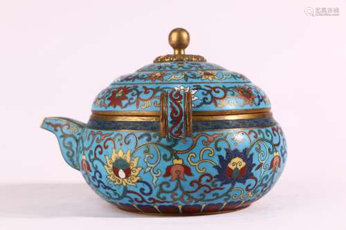 CLOISONNE POT