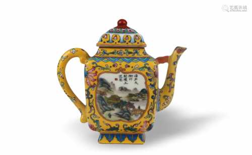 ENAMEL POT