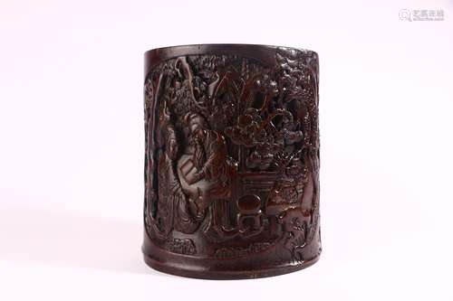 EAGLEWOOD BRUSH POT