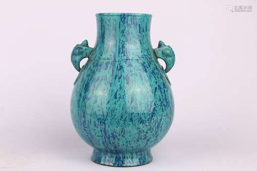 VASE WITH LUJUN GLAZE