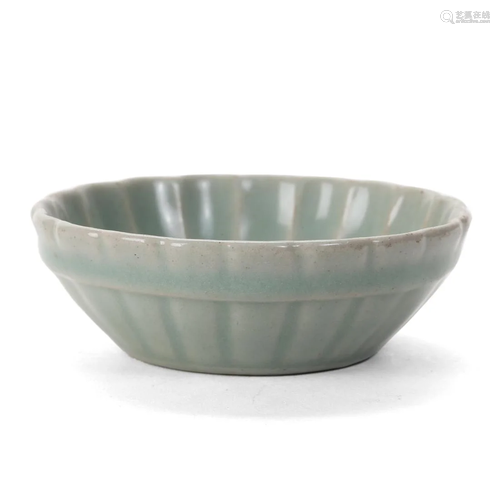 A LONGQUAN CELADON WATERPOT