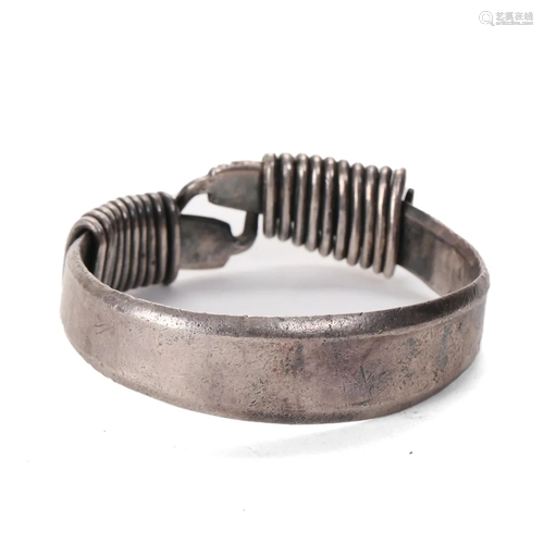 A SILVER BRACELET