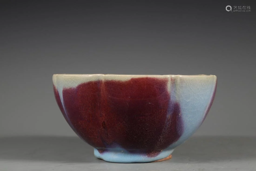 JUN KILN PORCELAIN BOWL