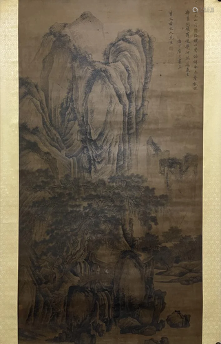 TRADITIONAL CHINESE LANDSCAPE PAINTING, TANG YIN