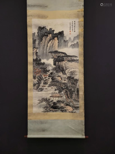 CHINESE LANDSCAPE PAINTING, XIAO QIANZHONG