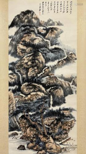 CHINESE LANDSCAPE PAINTING, CHANG DAI-CHIEN