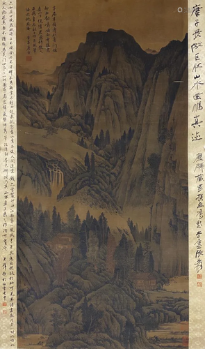 CHINESE LANDCAPE PAINTING, TANG YIN