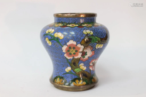 Chinese Cloisonne Jar