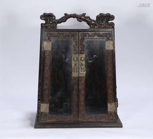 A Rosewood Cabinet Qing Style