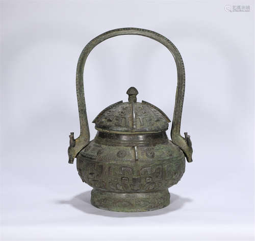 A Bronze Hu Shang Style