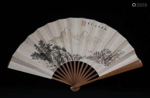 Chinese Painting Fan