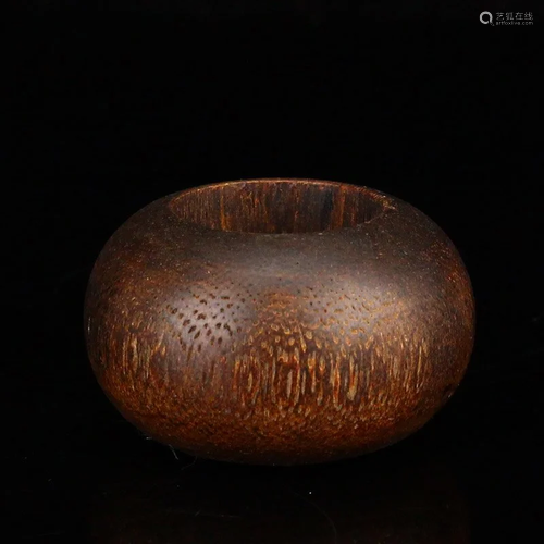 Chinese Chenxiang Wood Thumb Ring