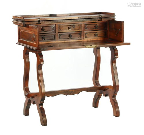 Walnut color ladies desk