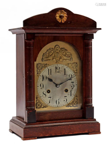 Junghans oak table clock
