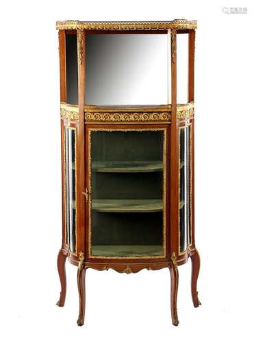 Rosewood display cabinet