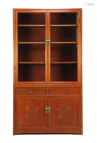 Rosewood 2-piece cabinet