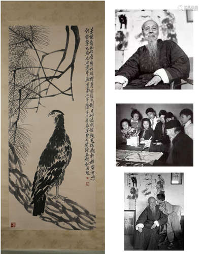 PINE AND EAGLE BY QI BAISHI