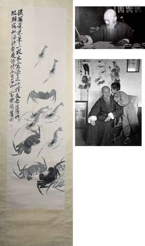 SHRIMPS AND CRABS BY QI BAISHI