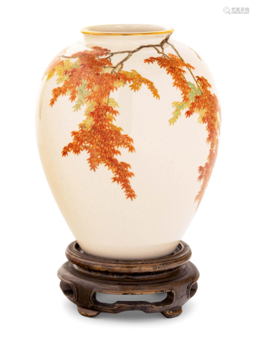 A Fine Satsuma Vase