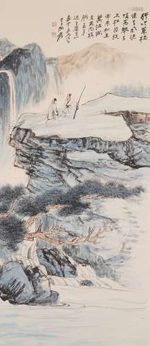 Chinese Landscape Painting by Zhang Daqian