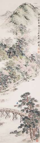 Chinese Landscape Painting by Tao Yiqing