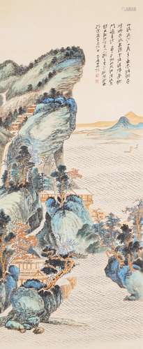 Chinese Landscape Painting by Zhang Daqian