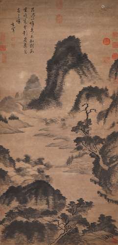 Chinese Landscape Painting by Dong Qichang