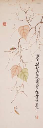 The Insects，Painting by Qi Baishi