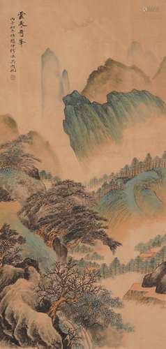 Chinese Landscape Painting by Wu Hufan