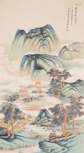 Chinese Landscape Painting by Zhang Daqian