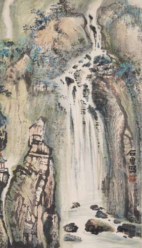 Chinese Landscape Painting by Shi Lu