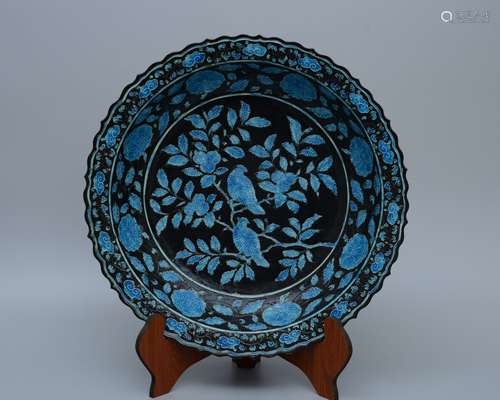 Yongle Bird-adn-Flower Dish