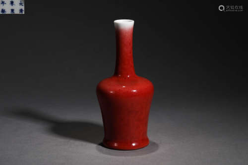 LANGYAOHONG MALLET-SHAPED VASE