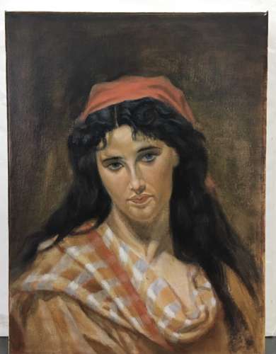 OIL PAINTING, LADY