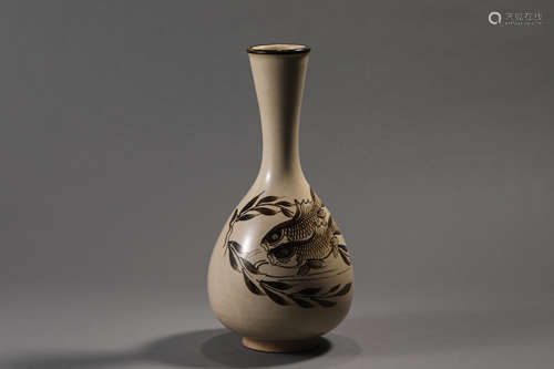 CIZHOU KILN BOTTLE VASE