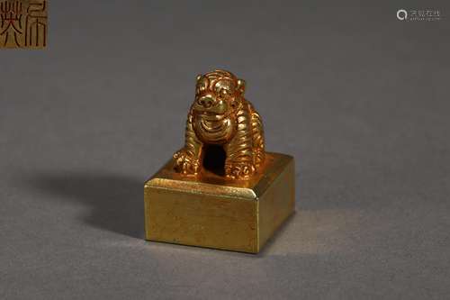 GOLDE MADE LION SEAL, YING BU