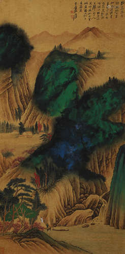 ZHANG DAQIAN, LANDSCAPE PAINTING