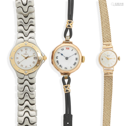 Three lady's watches