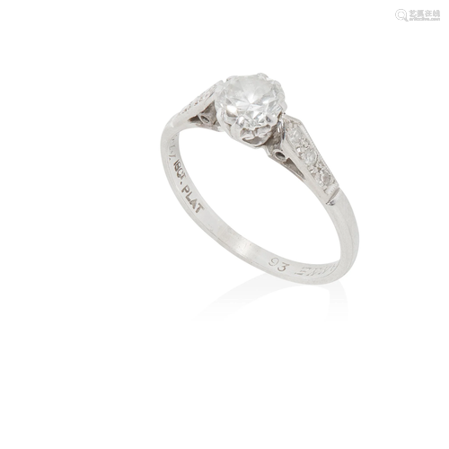 A single stone diamond ring