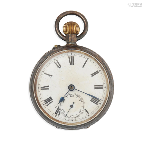 A late 19th century pocket watch