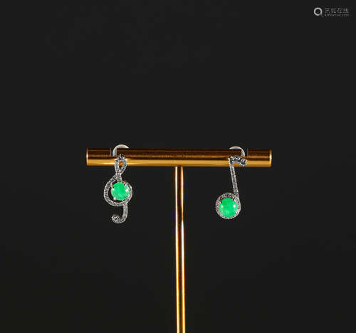 Emerald Earrings