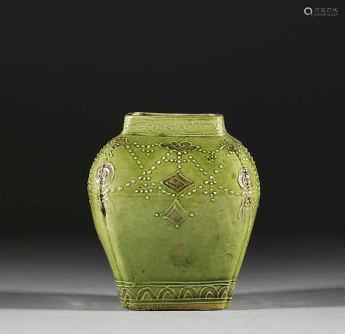 Qing Dynasty, green cans