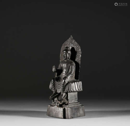 Tang Dynasty, bronze Guanyin statue