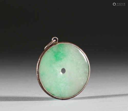 Qing Dynasty, jade safety buckle