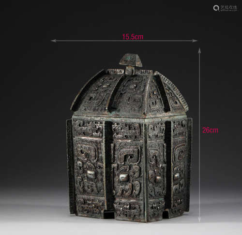 In the Shang and Zhou dynasties, bronze ritual vessels