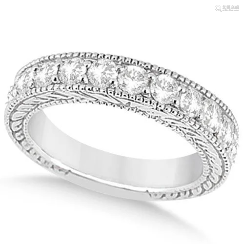 2.10 Ctw Diamond Engagement Wedding Ring Band 18k