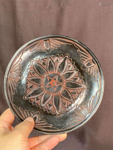 Carved Chinese Dish