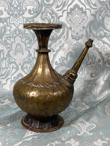 Antique Mid Eastern Copper Ewer