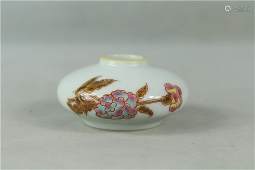 A Chinese Famille-Rose Porcelain Water Pot